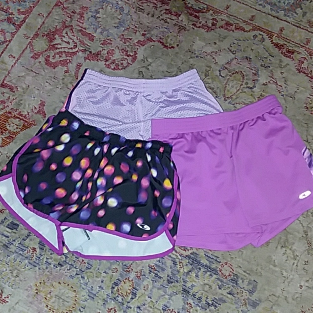 Lot- purple athletic shorts